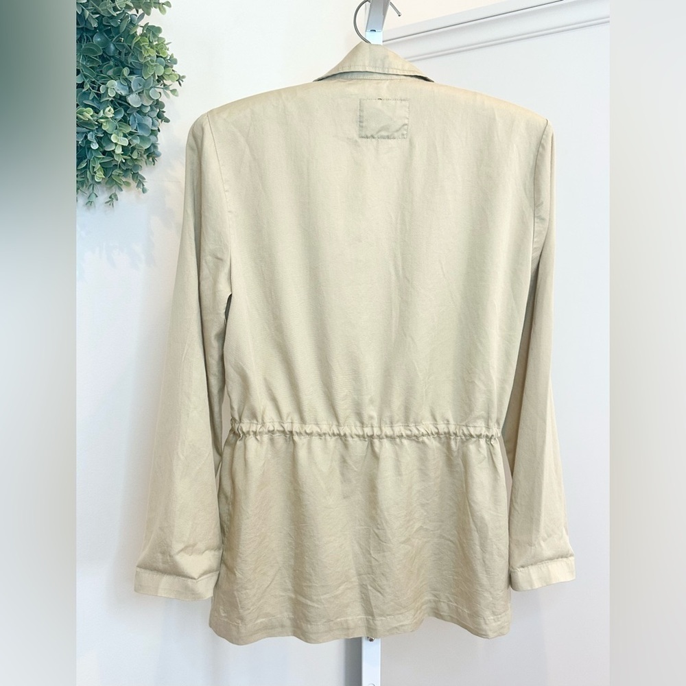 Sanctuary Women’s Drawstring Utility Jacket in Sandstone Size Small - Picture 3 of 10